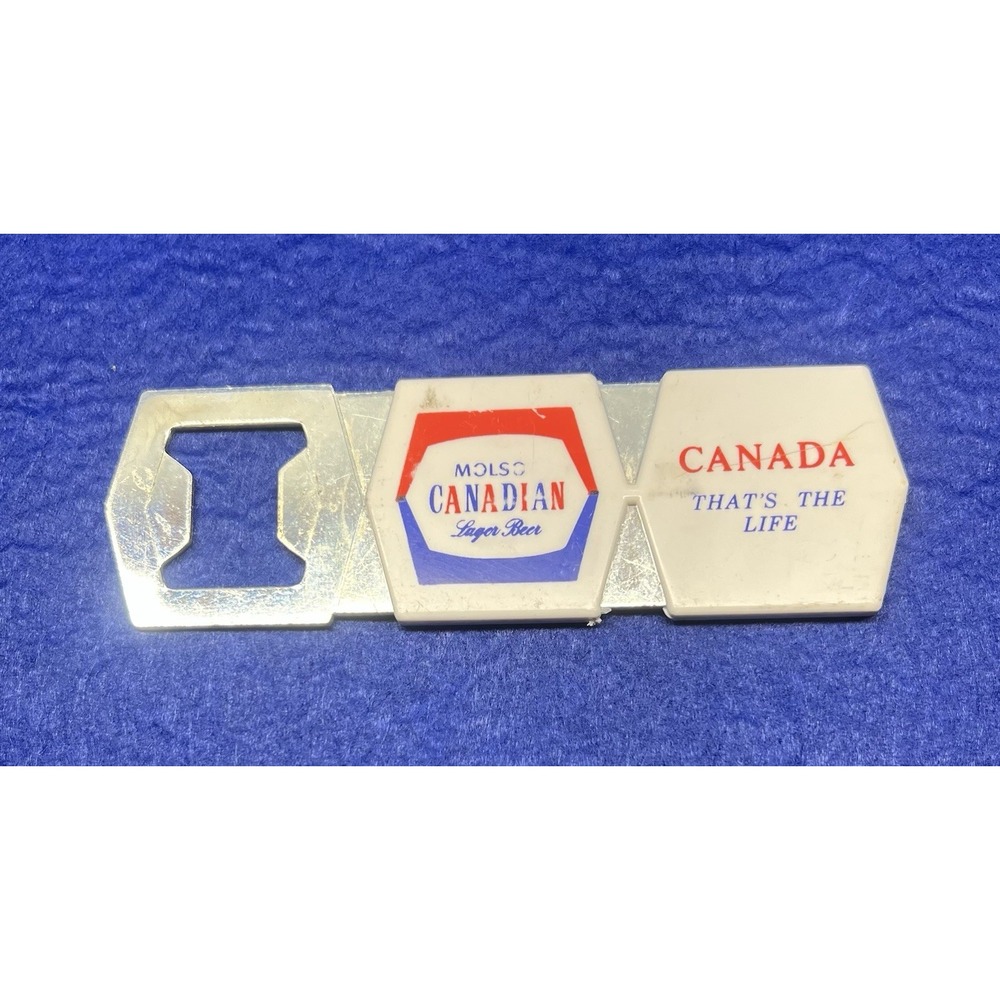 Molson Canadian Lager Beer‎ Breakaway Advertising Promo Bottle Opener